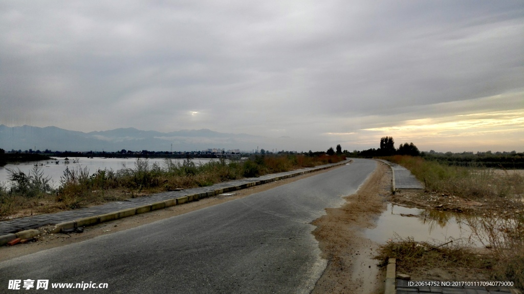 乡村道路美景