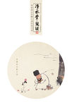 净水堂禅意系列海报