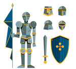 中世纪骑兵元素