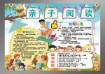 亲子阅读小报书香家庭手抄报