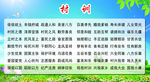 村规民约