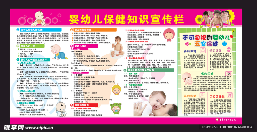 婴幼儿保健知识宣传