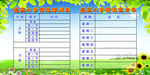 小学休息表