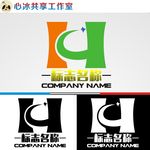 H字母logo