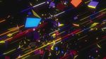 霓虹节奏线条3D酒吧