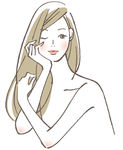 卡通 女性 美女 护理 插画