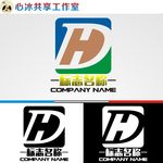 H字母logo