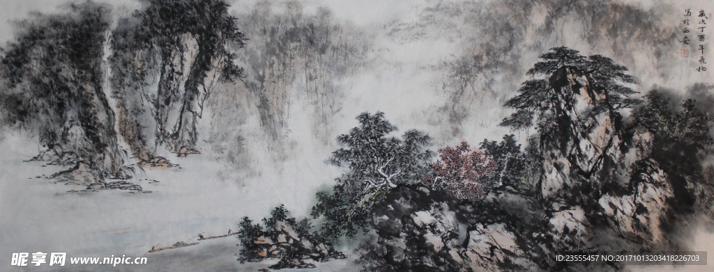赵飞扬国画作品