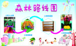 天池幼儿园-森林探险路线图