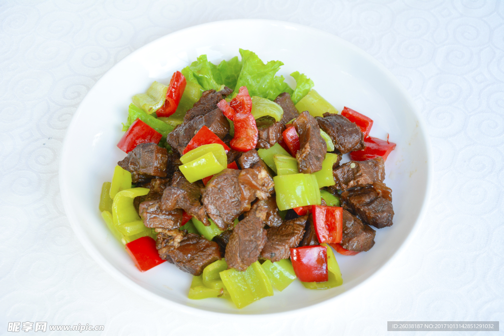 双椒炒牛肉