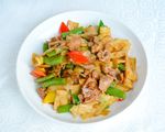 杏鲍菇炒肉片