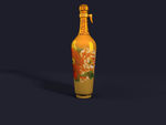 中国风牡丹瓶