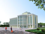 3d学校图书馆政治楼会所模型