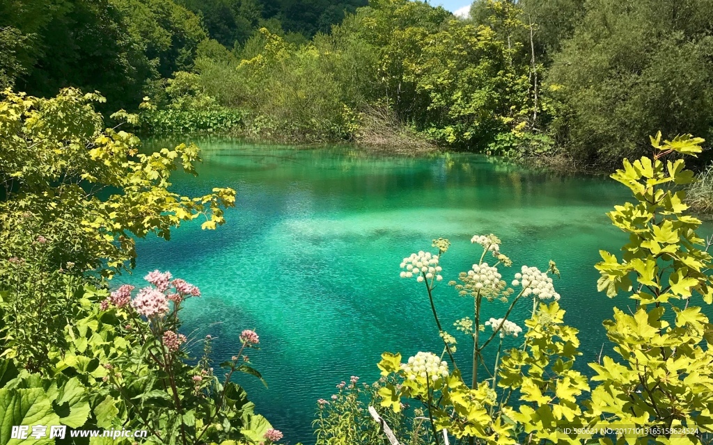 湖光山色