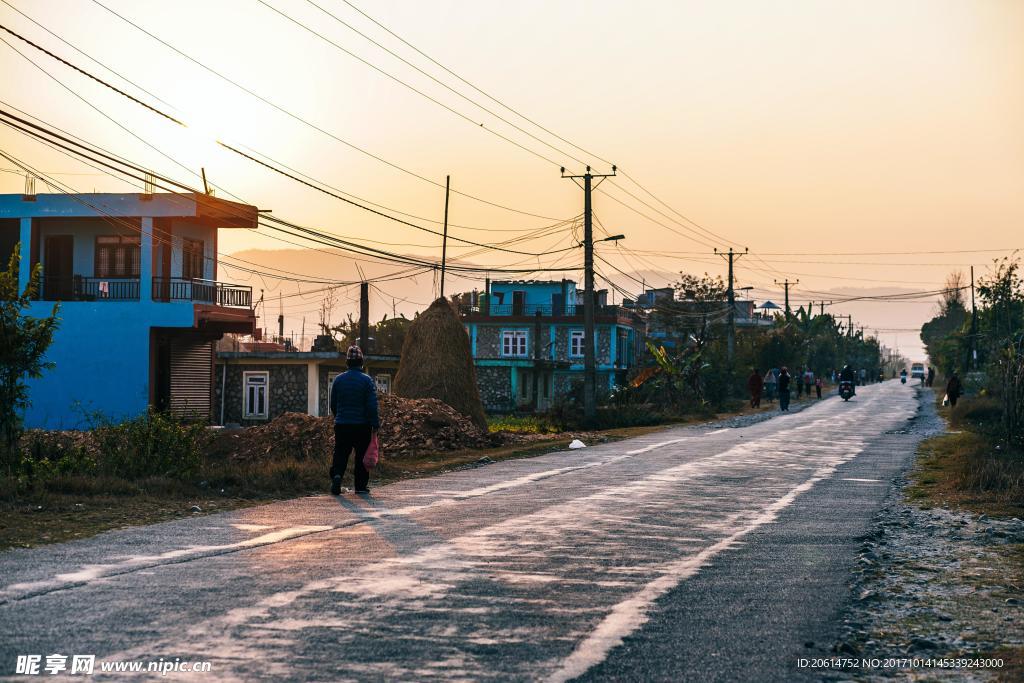 清晨的街道