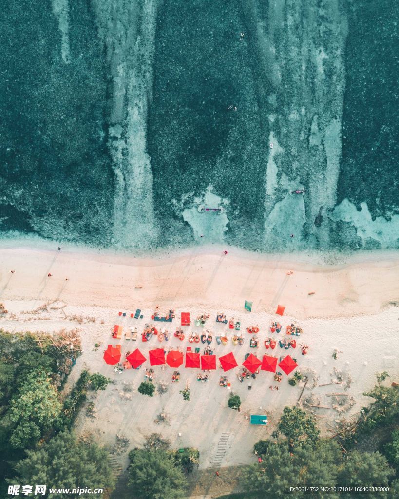 海滩休闲