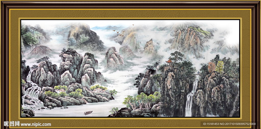 水墨国画
