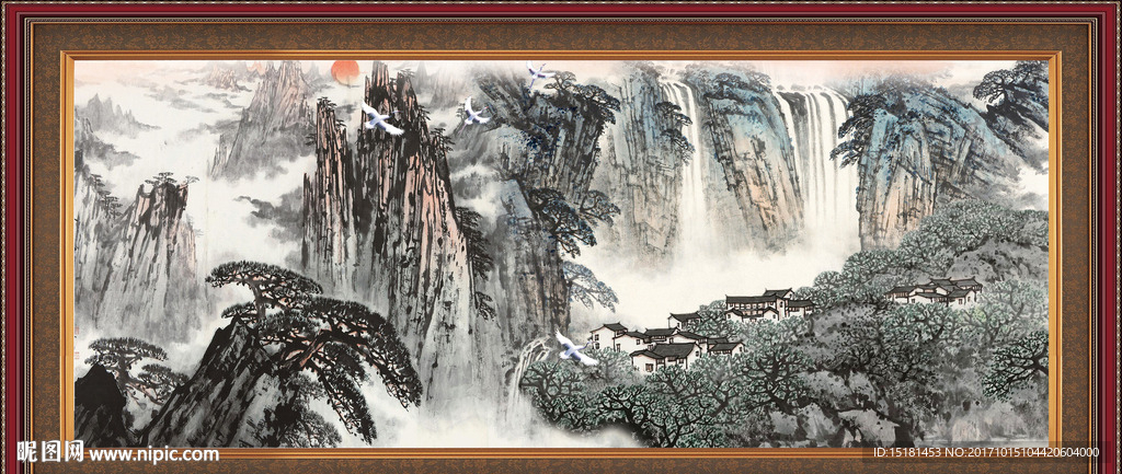水墨国画