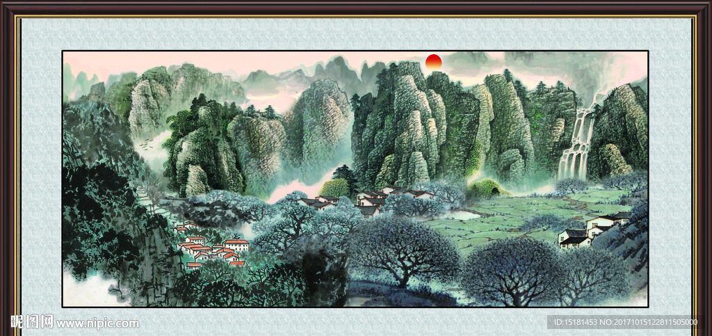 国画山水