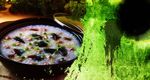 食品水墨绿色清新