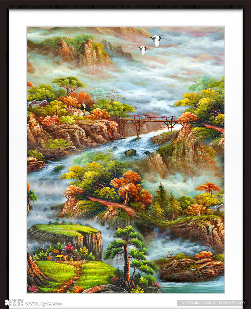 油画风景