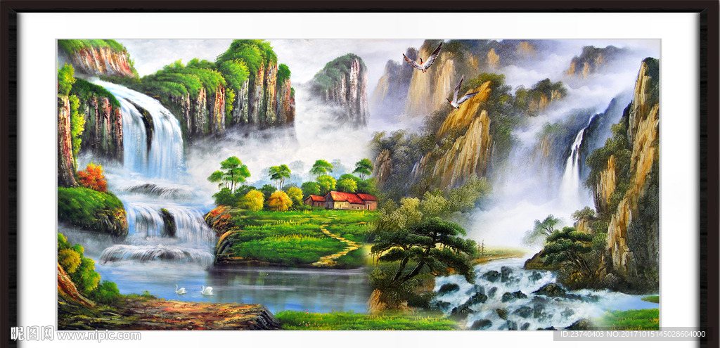 油画风景