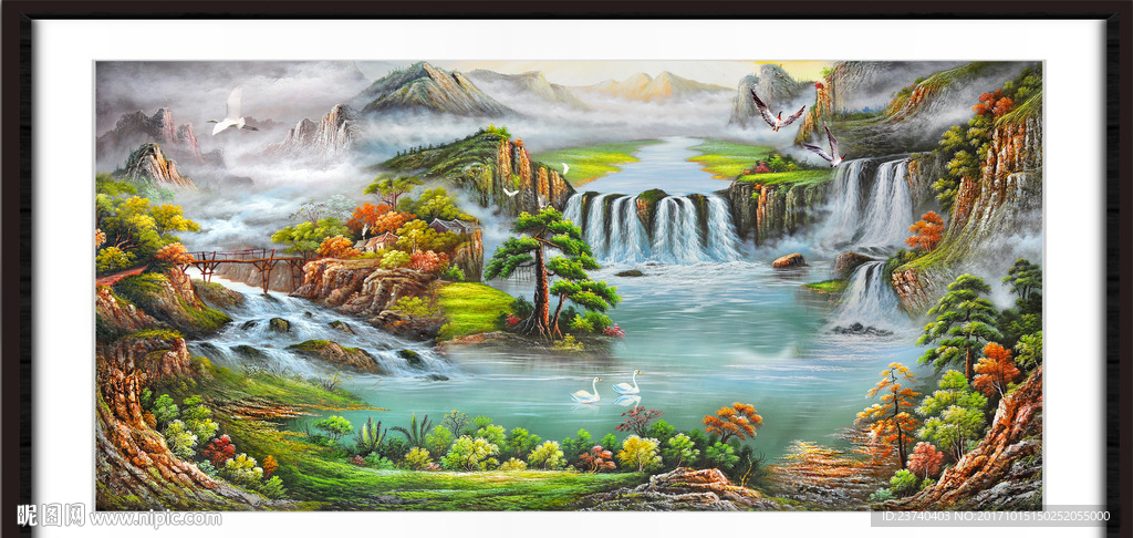 油画风景