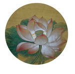 宋人画意荷花