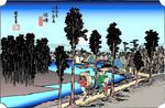 珍贵日本浮世绘矢量图
