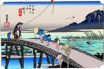 珍贵日本浮世绘矢量图图片