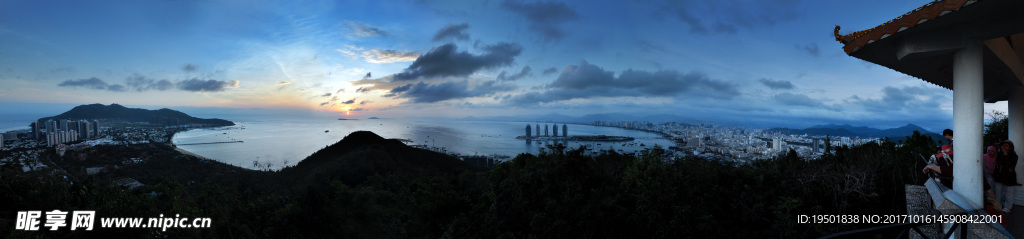 三亚鹿回头景区风景