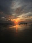 海边日落