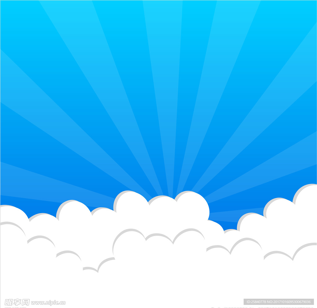 蓝天白云图片