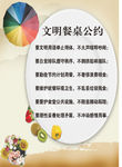 文明餐桌公约