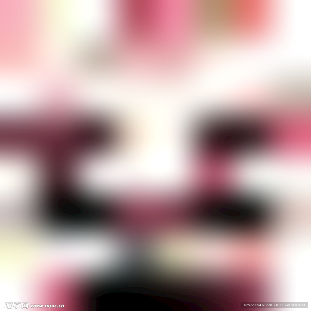 手绘小清新花朵贺卡海报矢量图