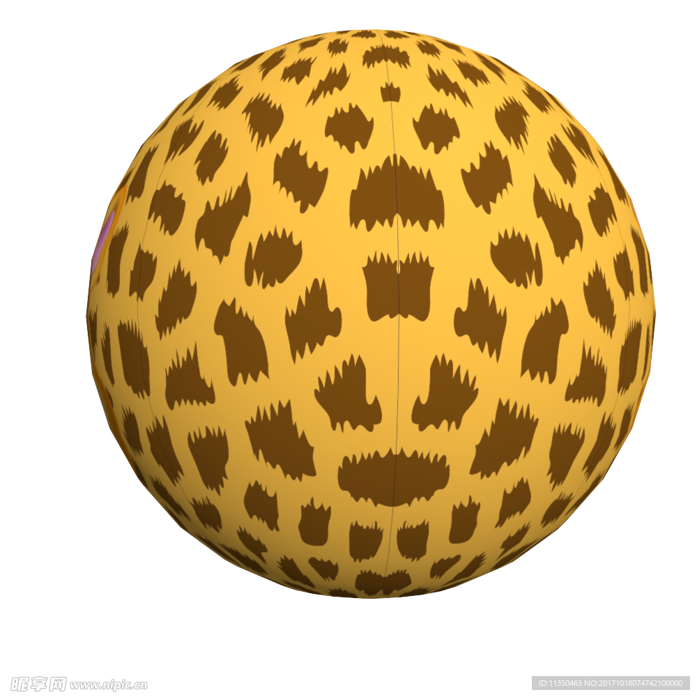 动物皮纹球 气模 气球 充气模