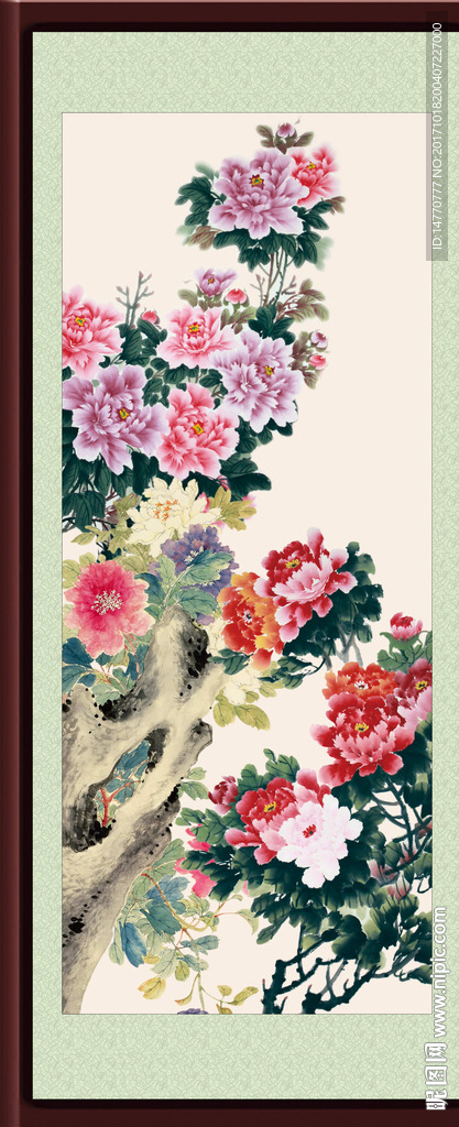 国画牡丹