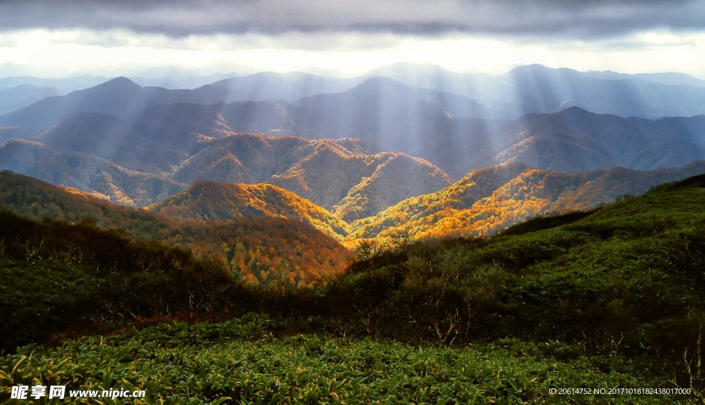 美丽的大山风景