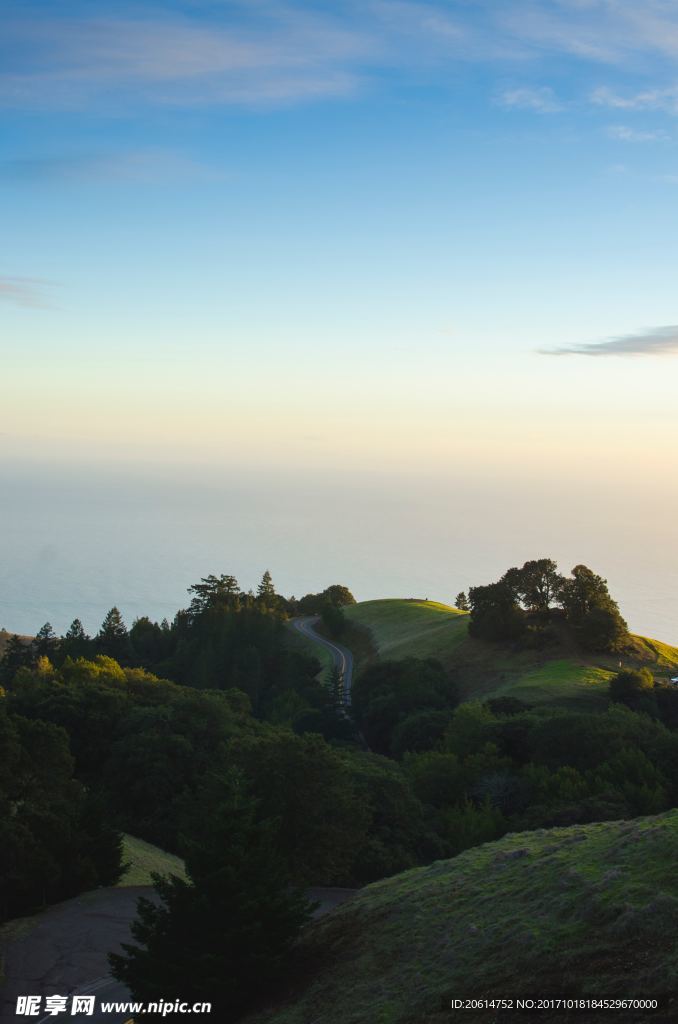 高山美景
