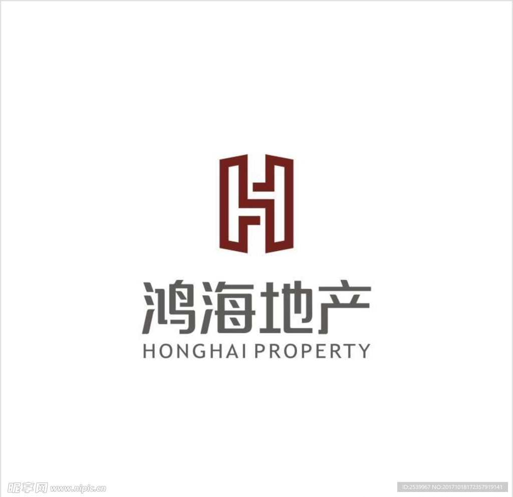 鸿海地产logo