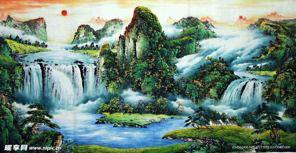 山水画