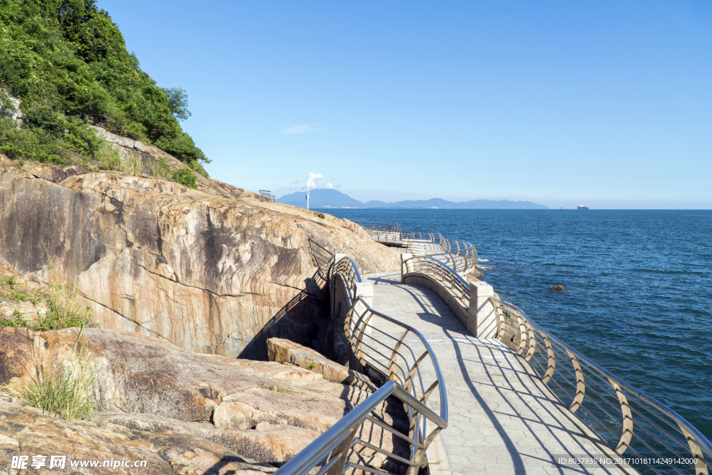 小梅沙海滨栈道