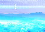 蓝色背景