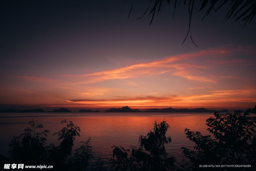 晚霞美景