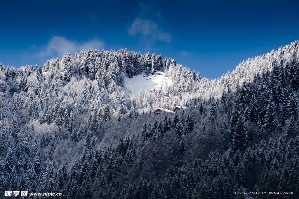 雪山美景