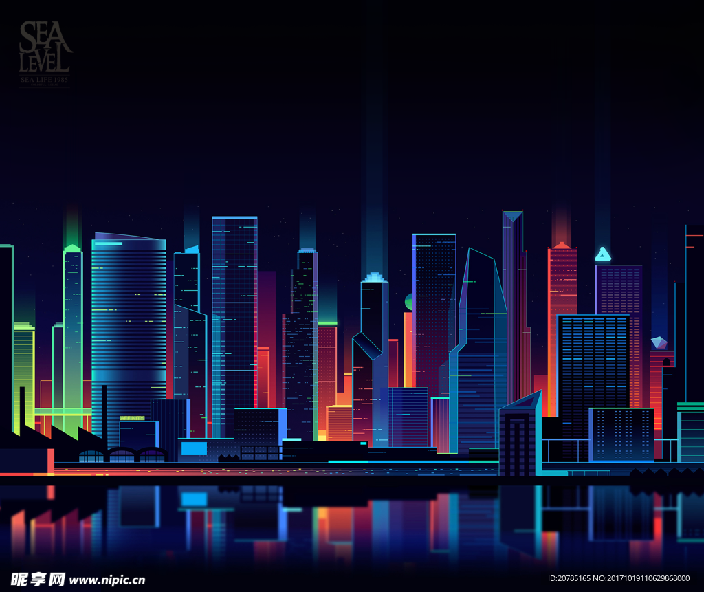 城市夜景