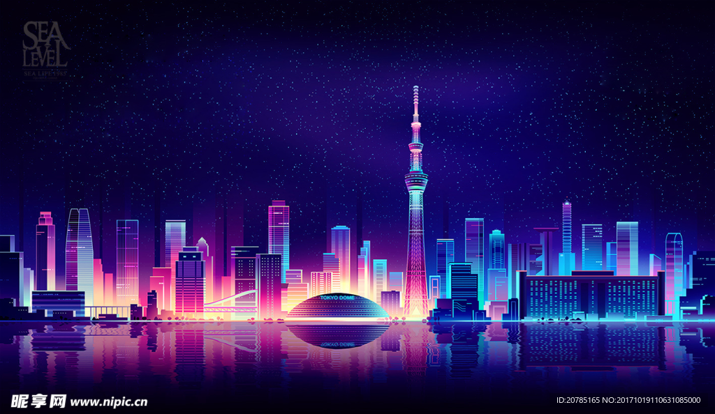 城市夜景