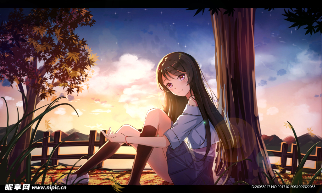 爱弹幕插画集