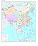 中国地图1:2000万