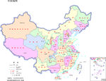 1:2200万中国地图